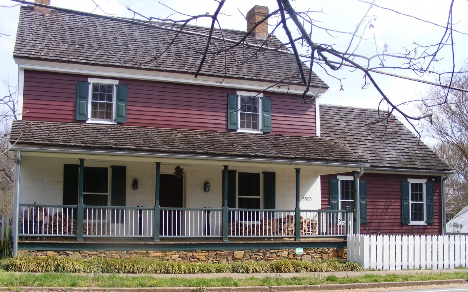 Vixen Goods 1782 Moravian Home Restoration in Bethania, North Carolina