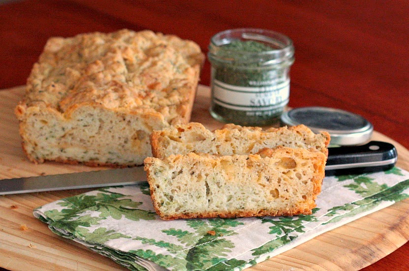 Meatless MondaySavory Cheddar Cheese Bread Apple A Day