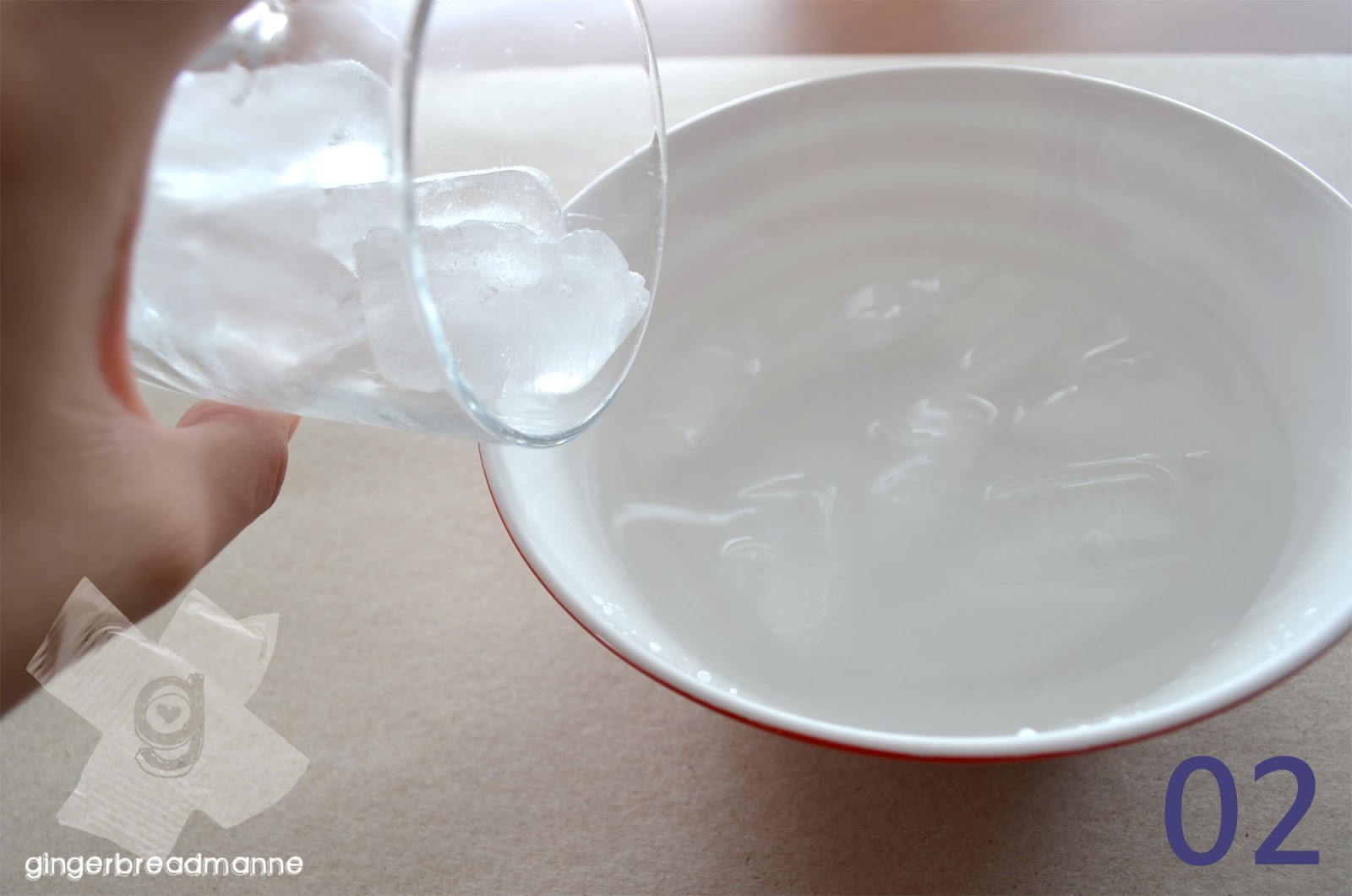 gingerbreadmanne ♥ Make your polish dry faster ice water method tutorial