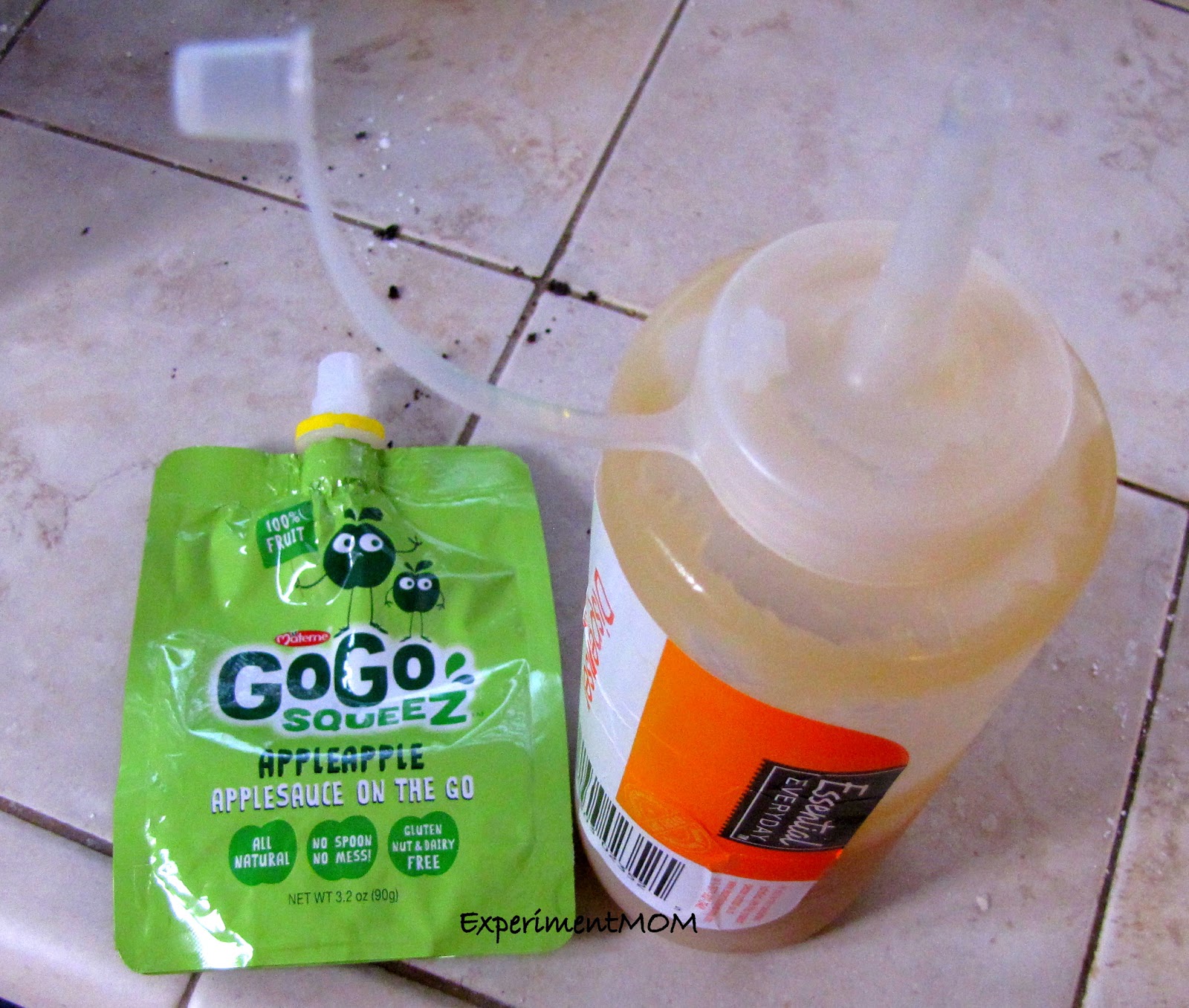 ExperimentMOM Refilling GoGo Squeez Applesauce packets