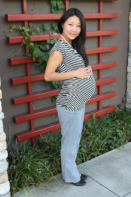 Pregnancy Fashion - Black and White