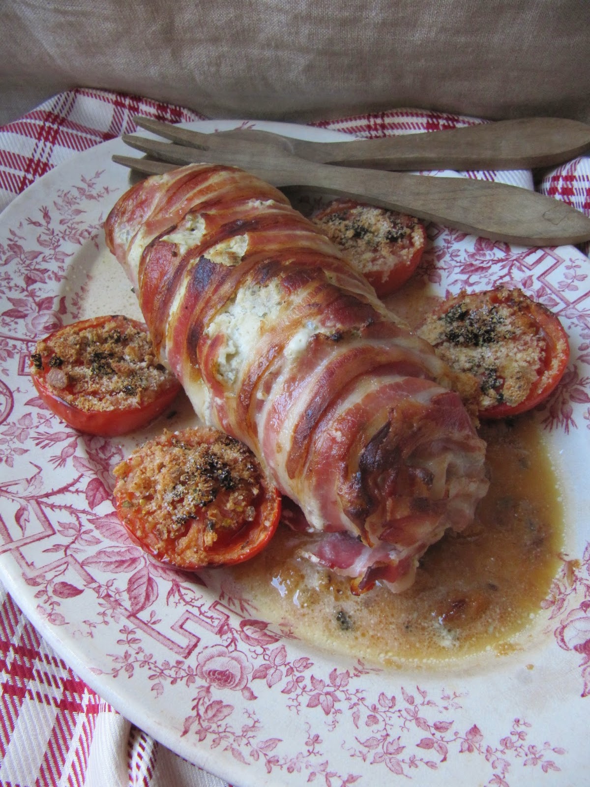 La cuisine d'ici et d'ISCA Filet mignon de porc au boursin