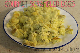 Gourmet Scrambled Eggs | Make your #breakfast fancy with these scrambled eggs