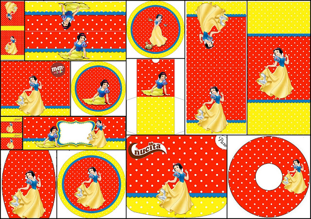 snow white free printable