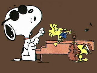 Varsity Strings: Snoopy is JOE COOL