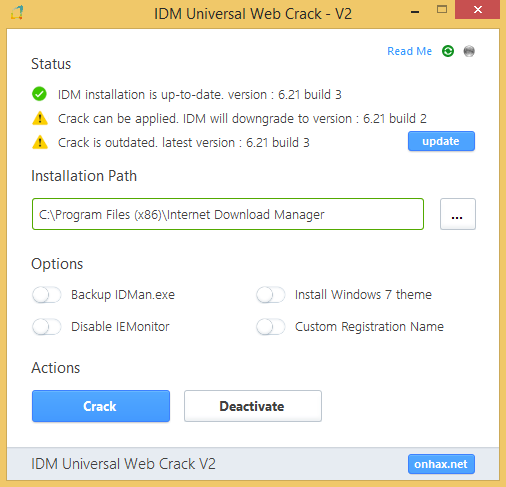 Internet  manager Cracker Setup [19-Jan-2012] [IDM] 64 bit