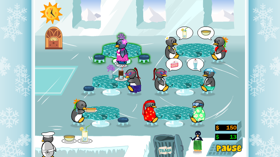 Penguin Diner - Online Game - Play for Free
