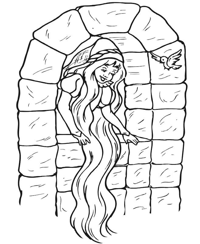 Disney Princess Coloring Picture : title=