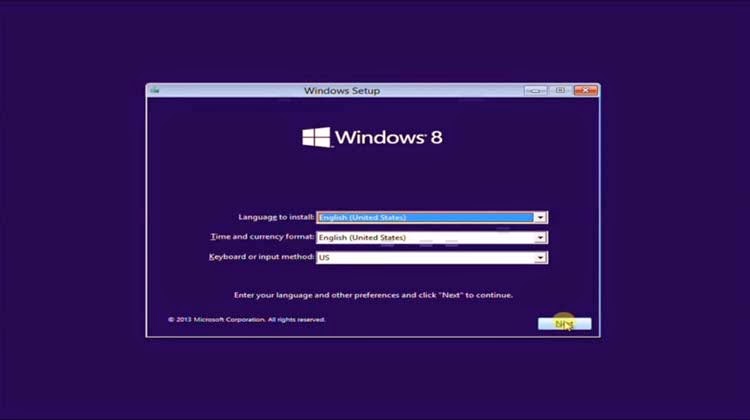 cara instal windows 8 di laptop