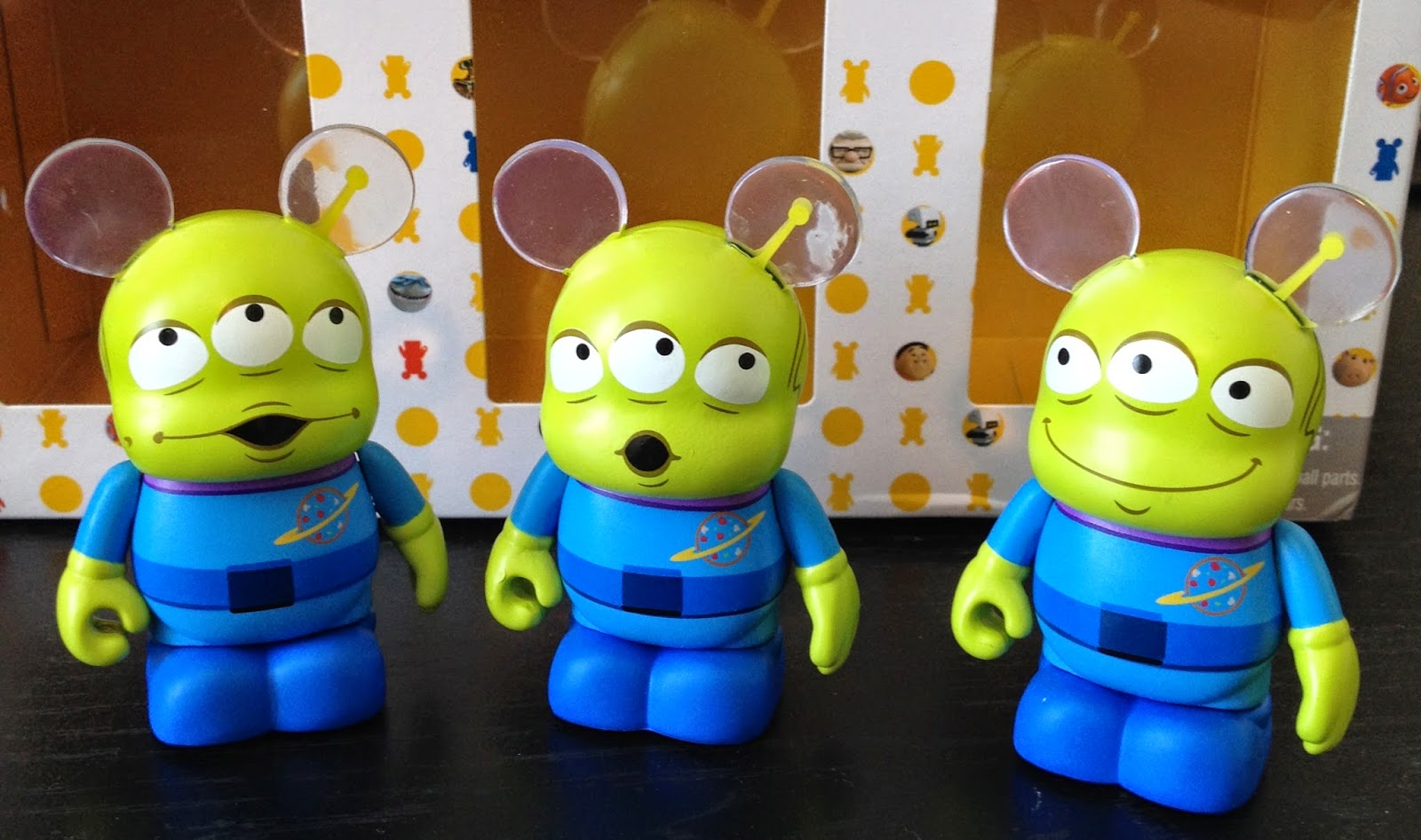 Dan the Pixar Fan Toy Story Alien Vinylmation 3Pack