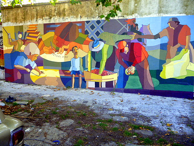 mural 14 de julio y gascòn