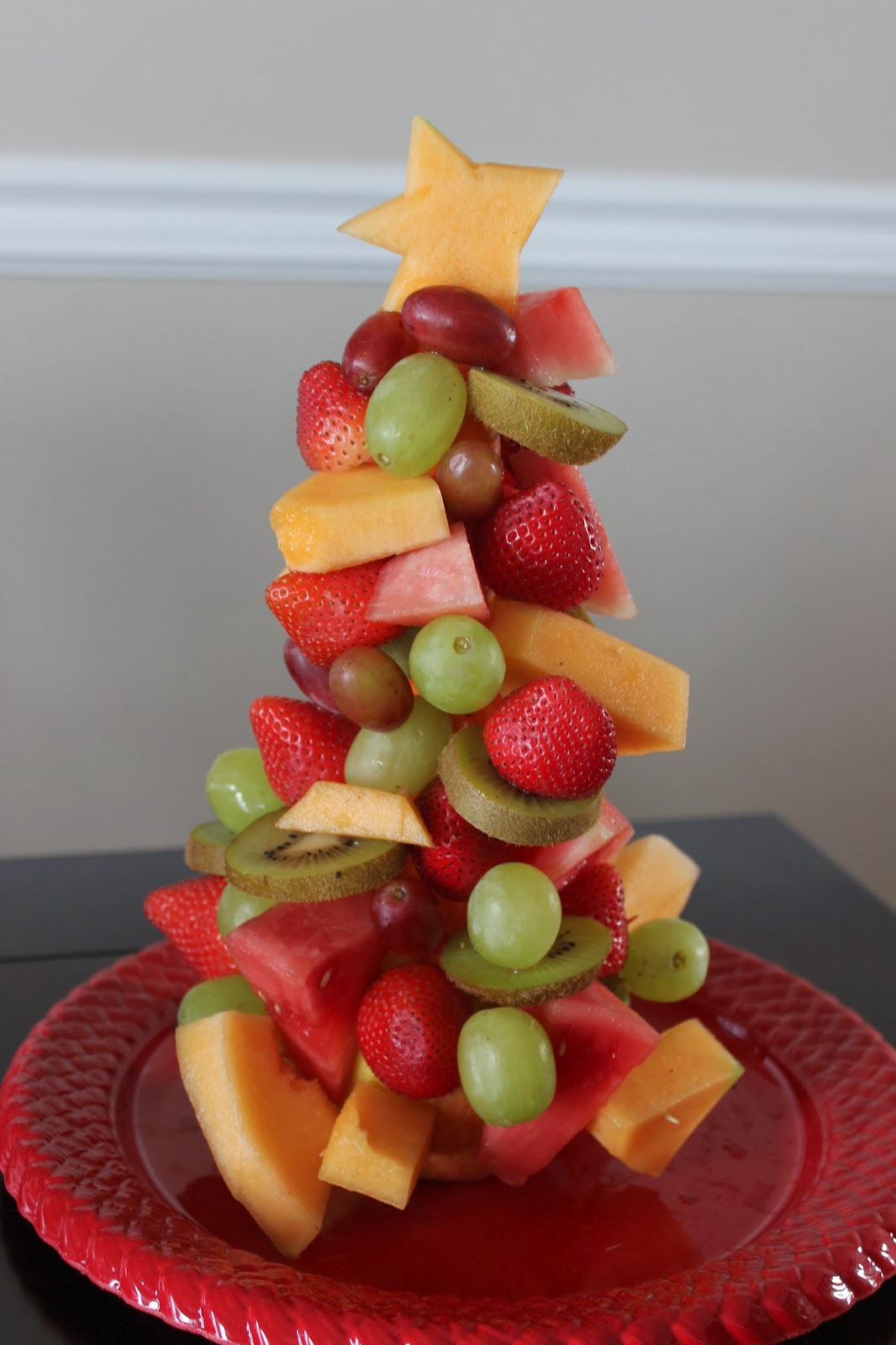 Fruit Christmas Tree Love Create Celebrate