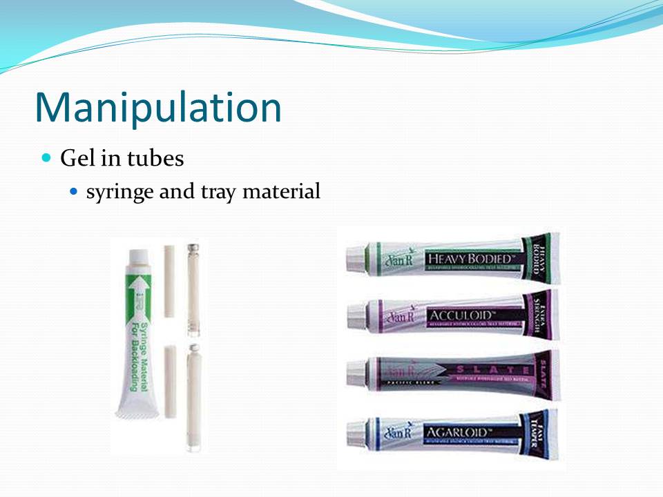 Dentistry Impression Materials