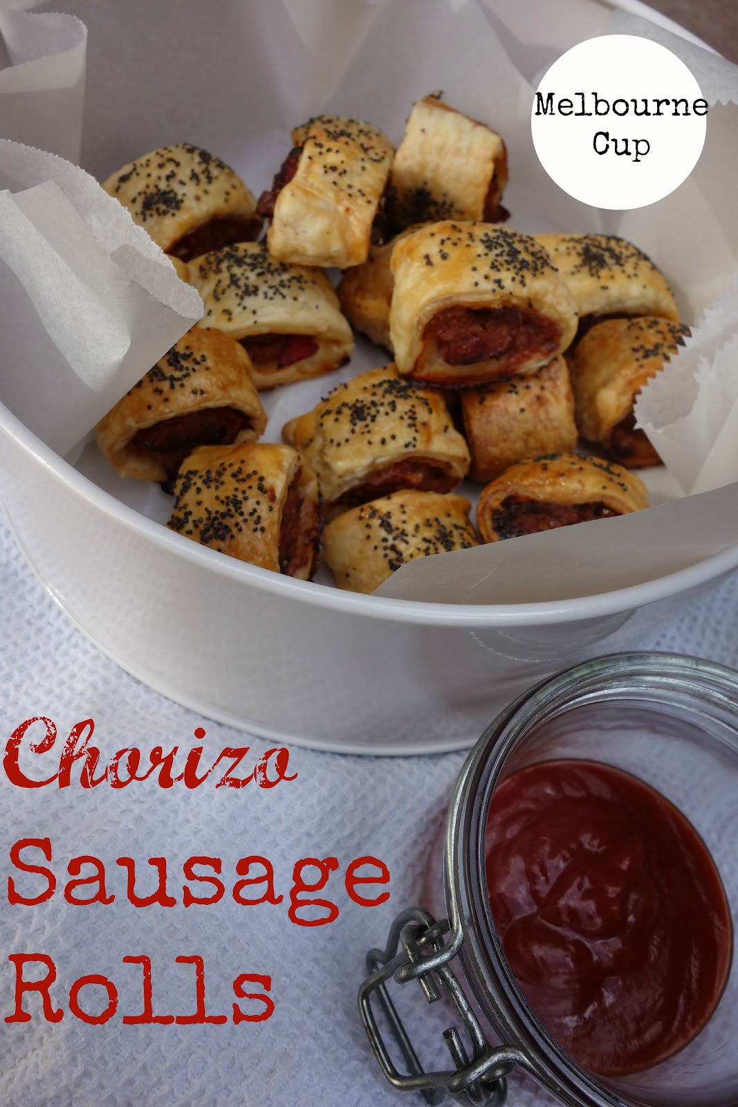How to make chorizo sausage rolls Gourmet Chick