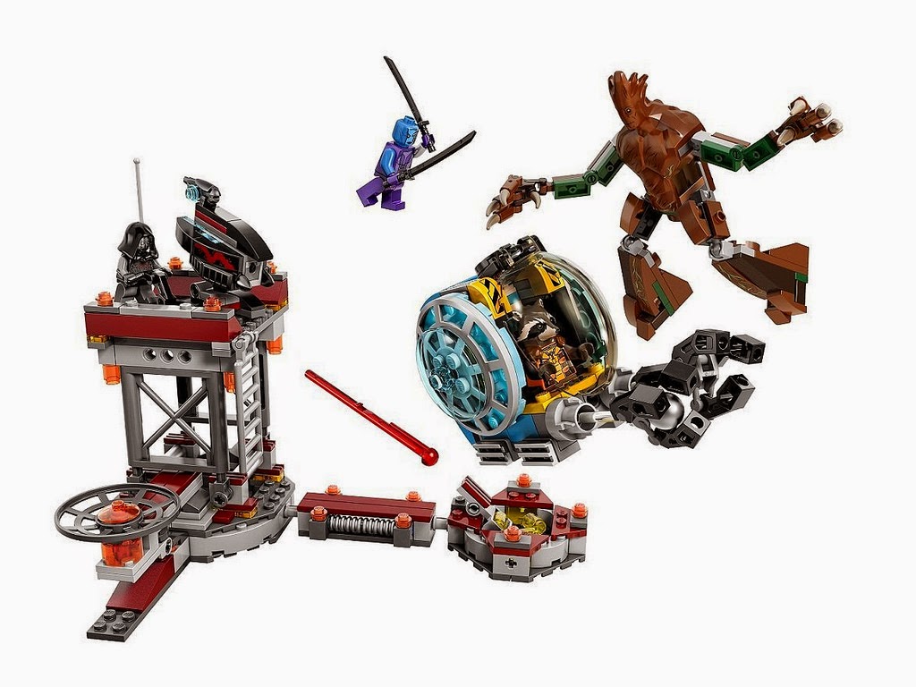 What a bunch of building bricks! The LEGO GUARDIANS OF THE GALAXY are here  - Warped Factor - Words in the Key of Geek.