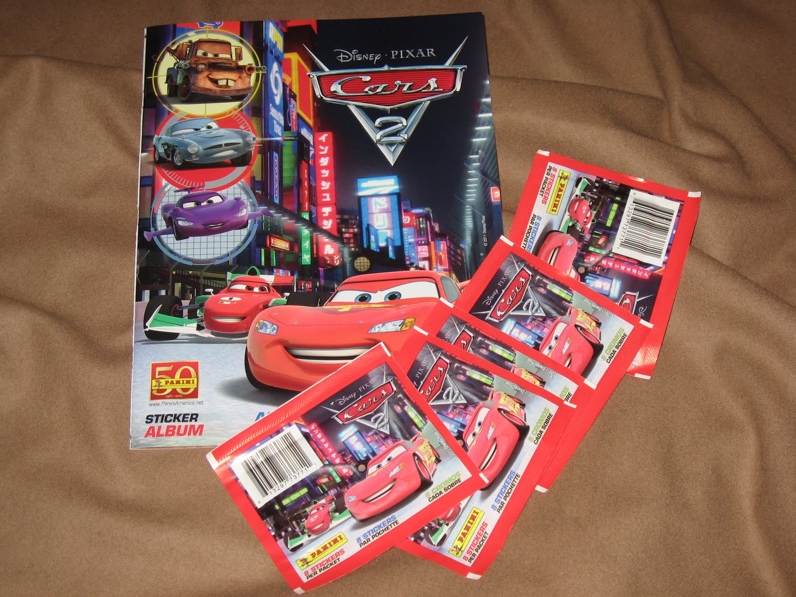 All About Cards Get your free Panini Cars 2 Sticker book in a giveaway