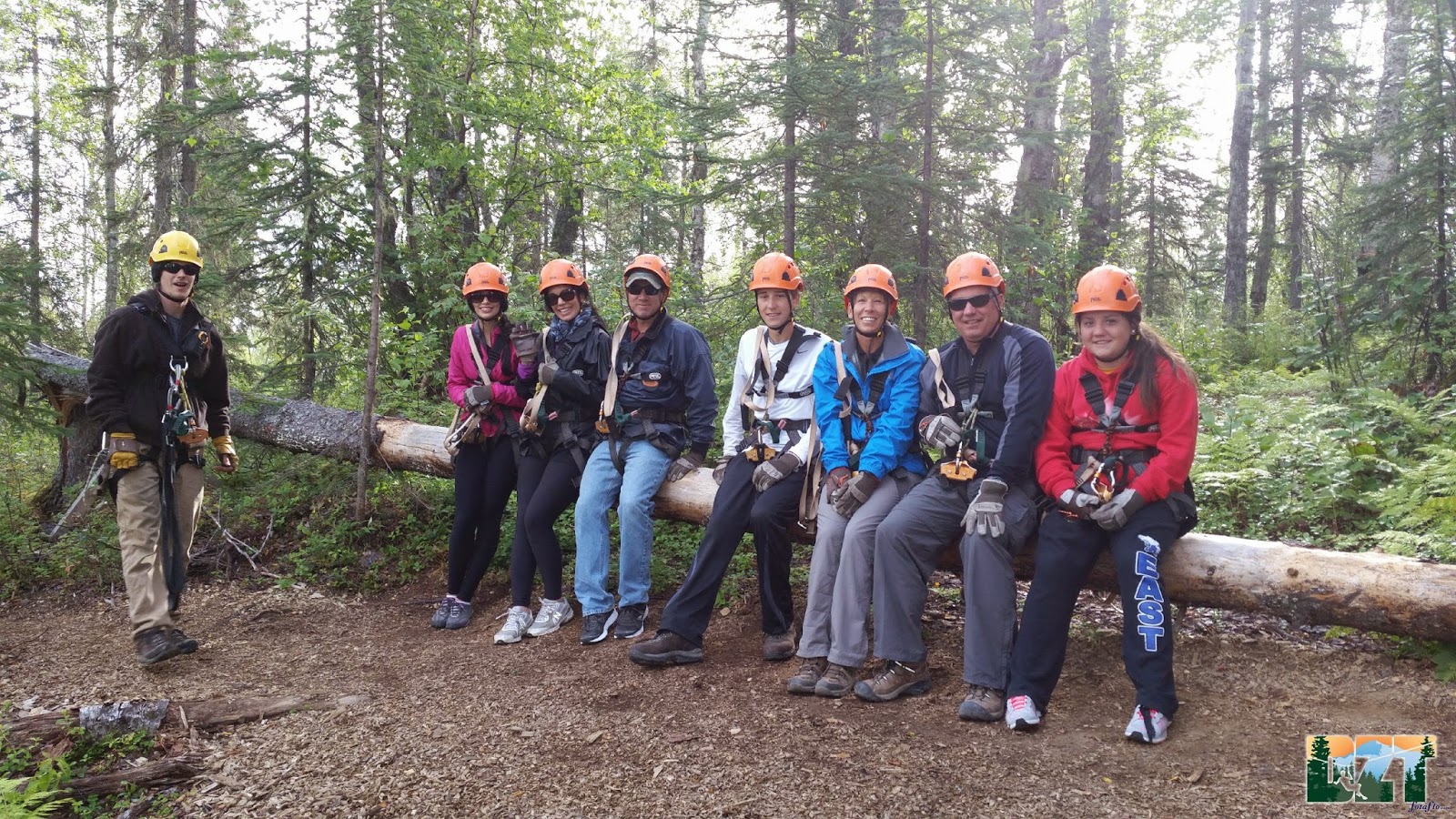 The Baked Alaska Project Ziplining in Talkeetna