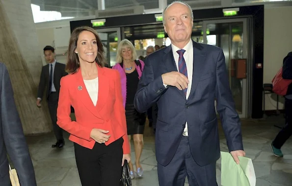 Princess Marie of Denmark as the patron of the Danish National Commission for UNESCO, attended the 70th Anniversary History Conference