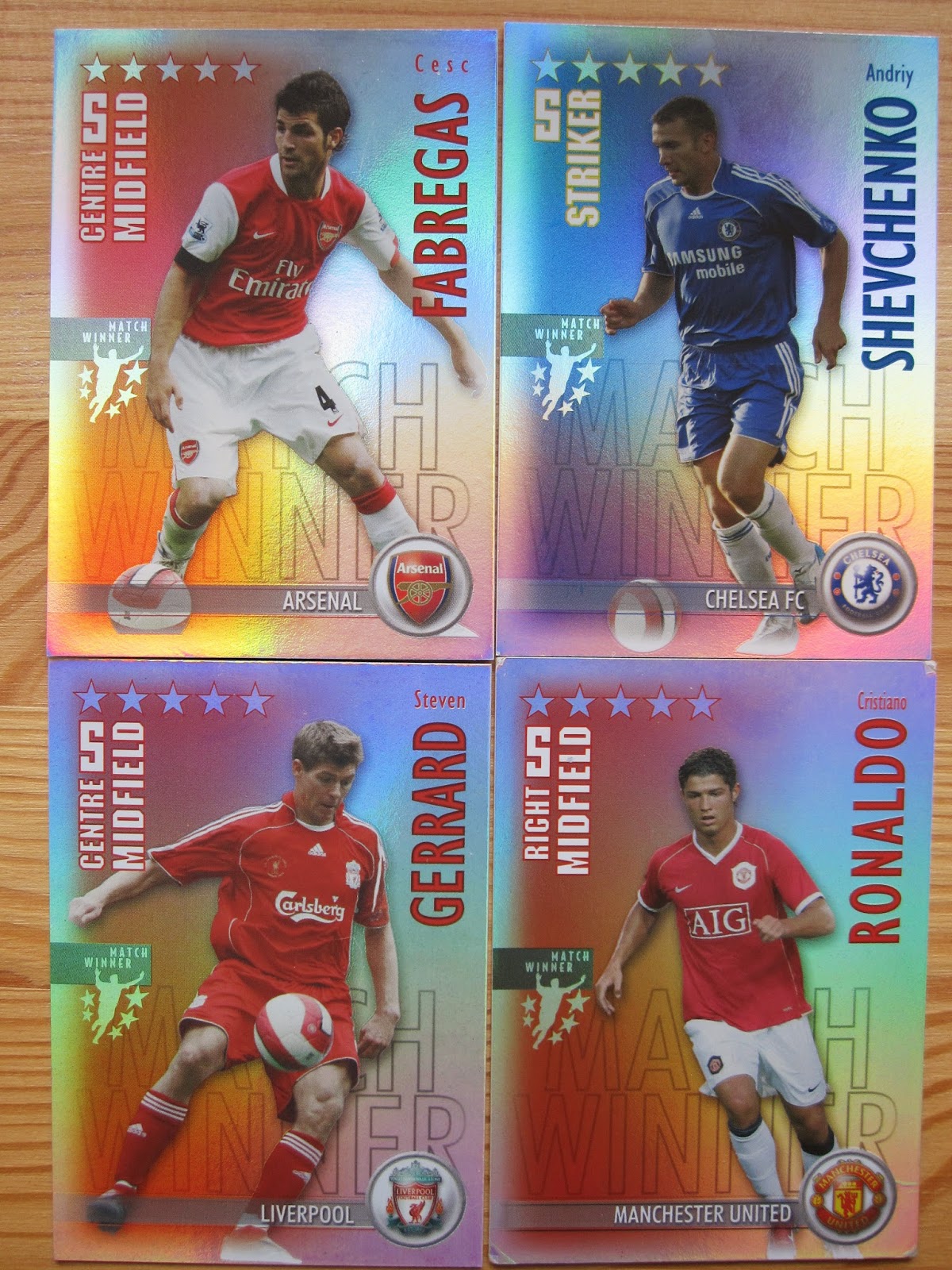 10 Packets Shoot Out Premier League 2006-2007 Trading Cards Unopened Sealed 