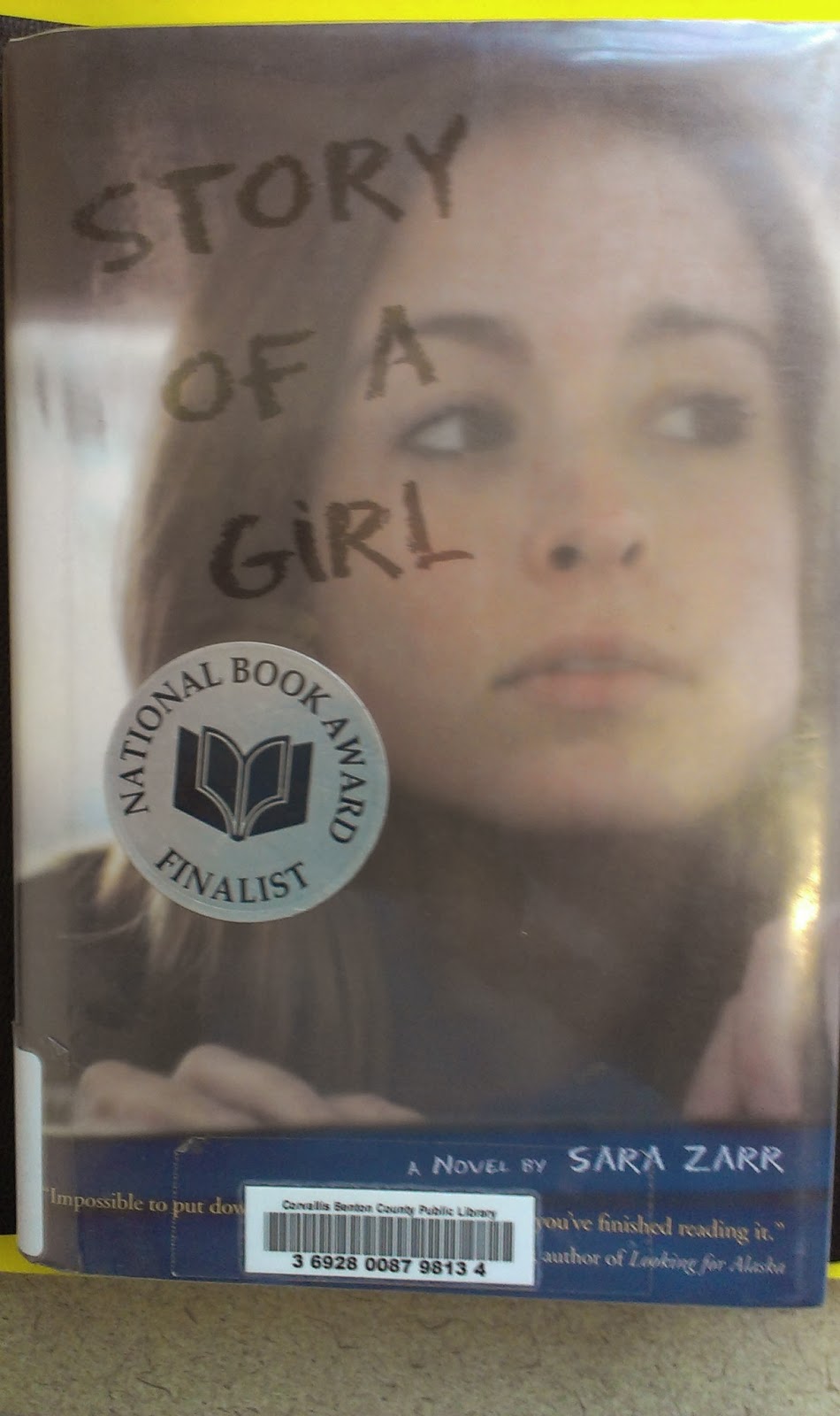 Story of a girl by sara zarr book report