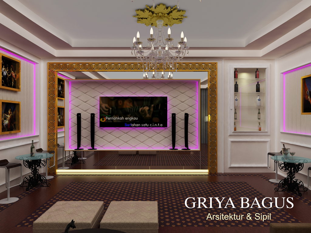 Desain Ruang Karaoke Keluarga Homkonsep