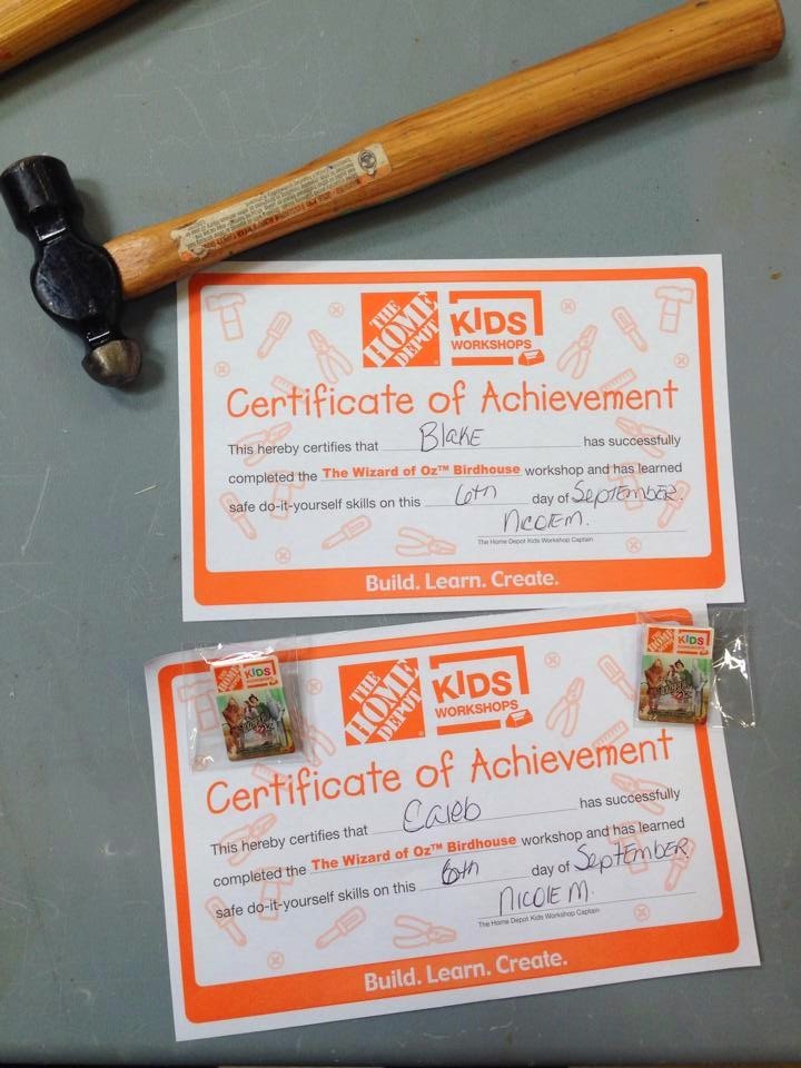 1,440 Minutes Home Depot Kids