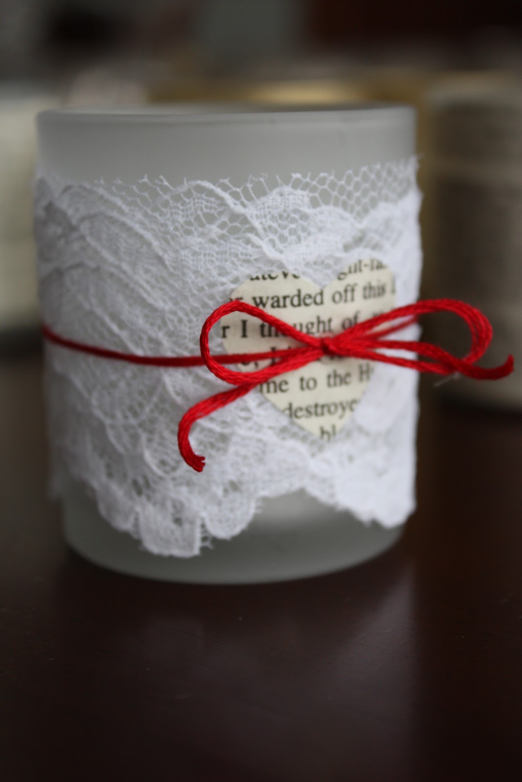 A Simple Kind of Life DIY Valentine Decor Week Day 4 Candle Holders