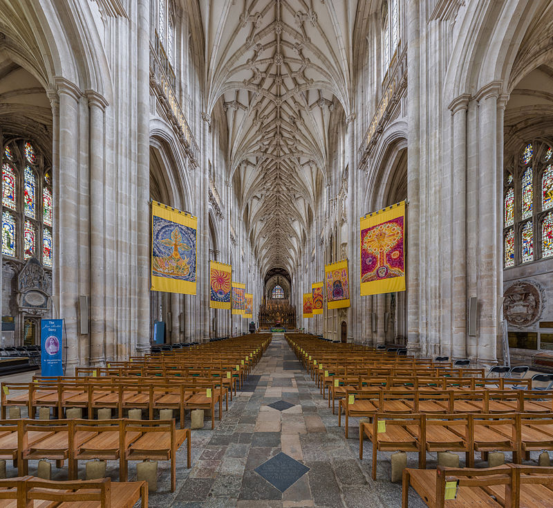 One Hand On The Radio Winchester Cathedral