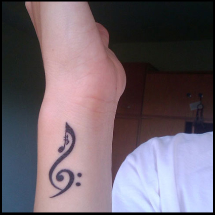 Flower Tattoos Music Note Tattoo Meanings And Ideas