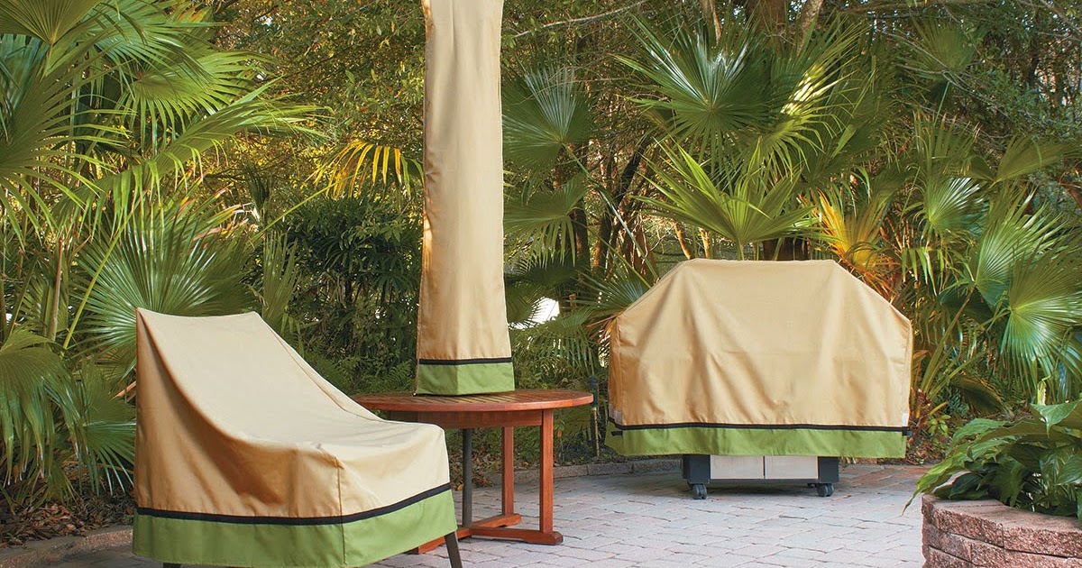 Sure Fit Slipcovers Keep Your Patio Looking Great Rain or Shine.