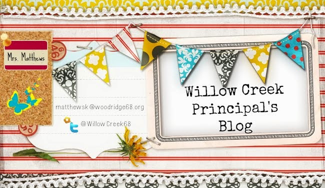 Willow Creek Principal's Blog