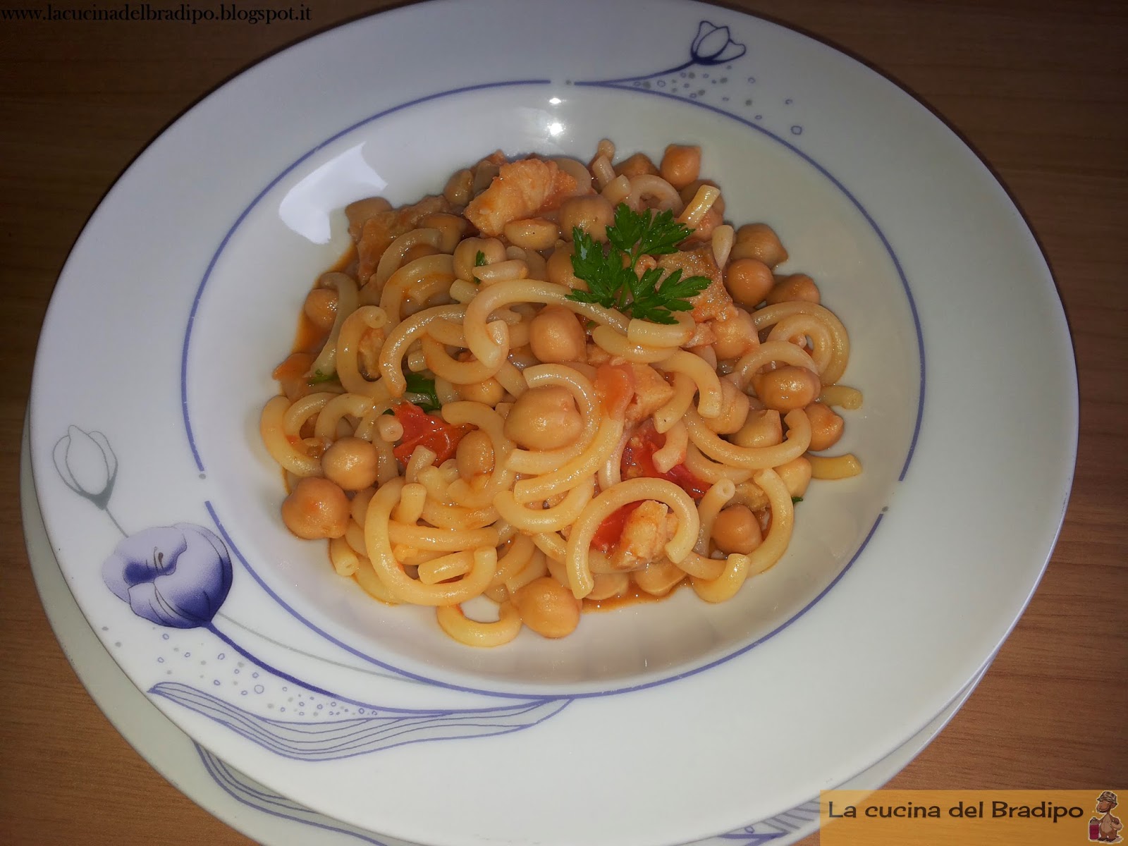 Pasta ceci e baccalà Ricetta ed ingredienti dei Foodblogger italiani