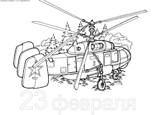 Belajar Mewarnai Helikopter