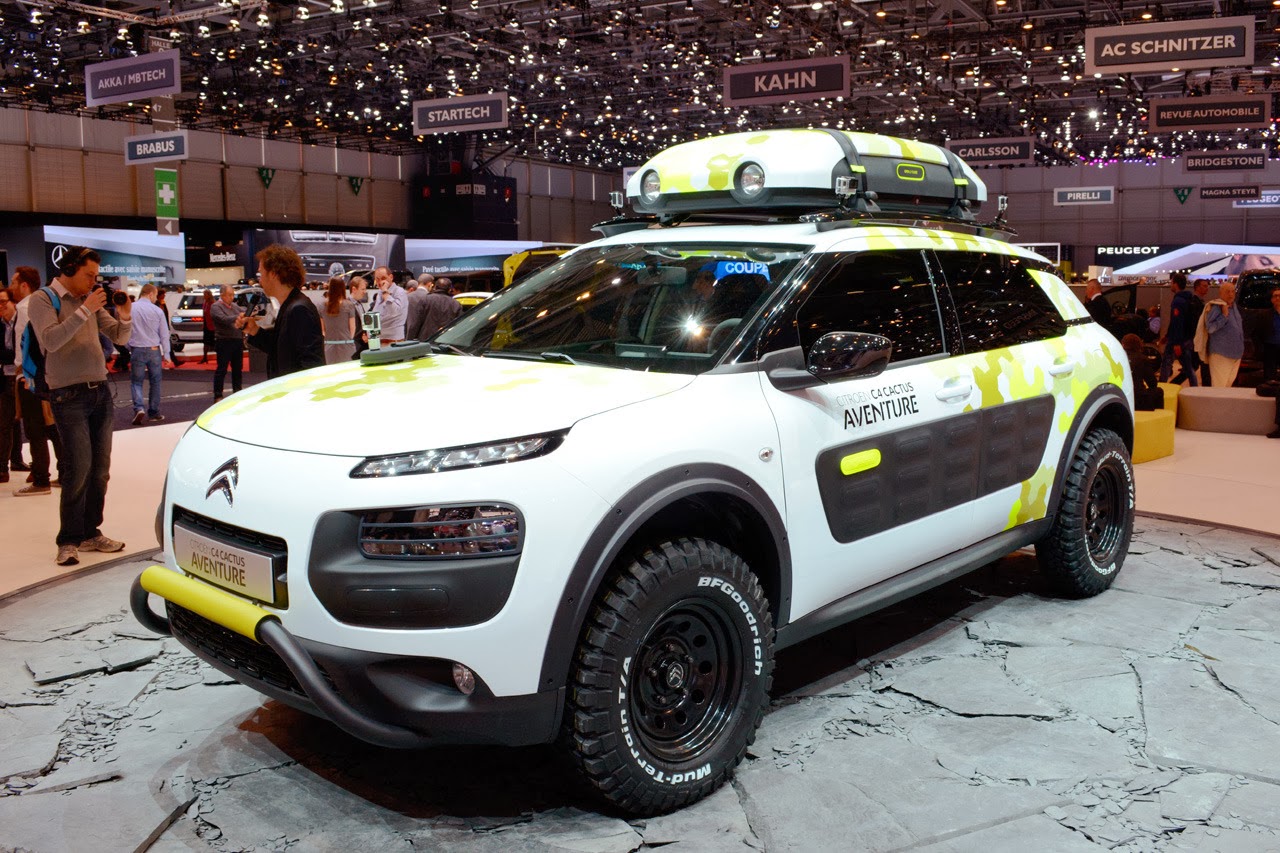Citroen C4 Cactus Adventure Concept Geneva 2014 Photos