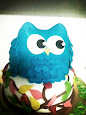 Mr Owl cake