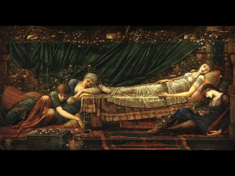 Edward Burne-Jones sleeping beauty