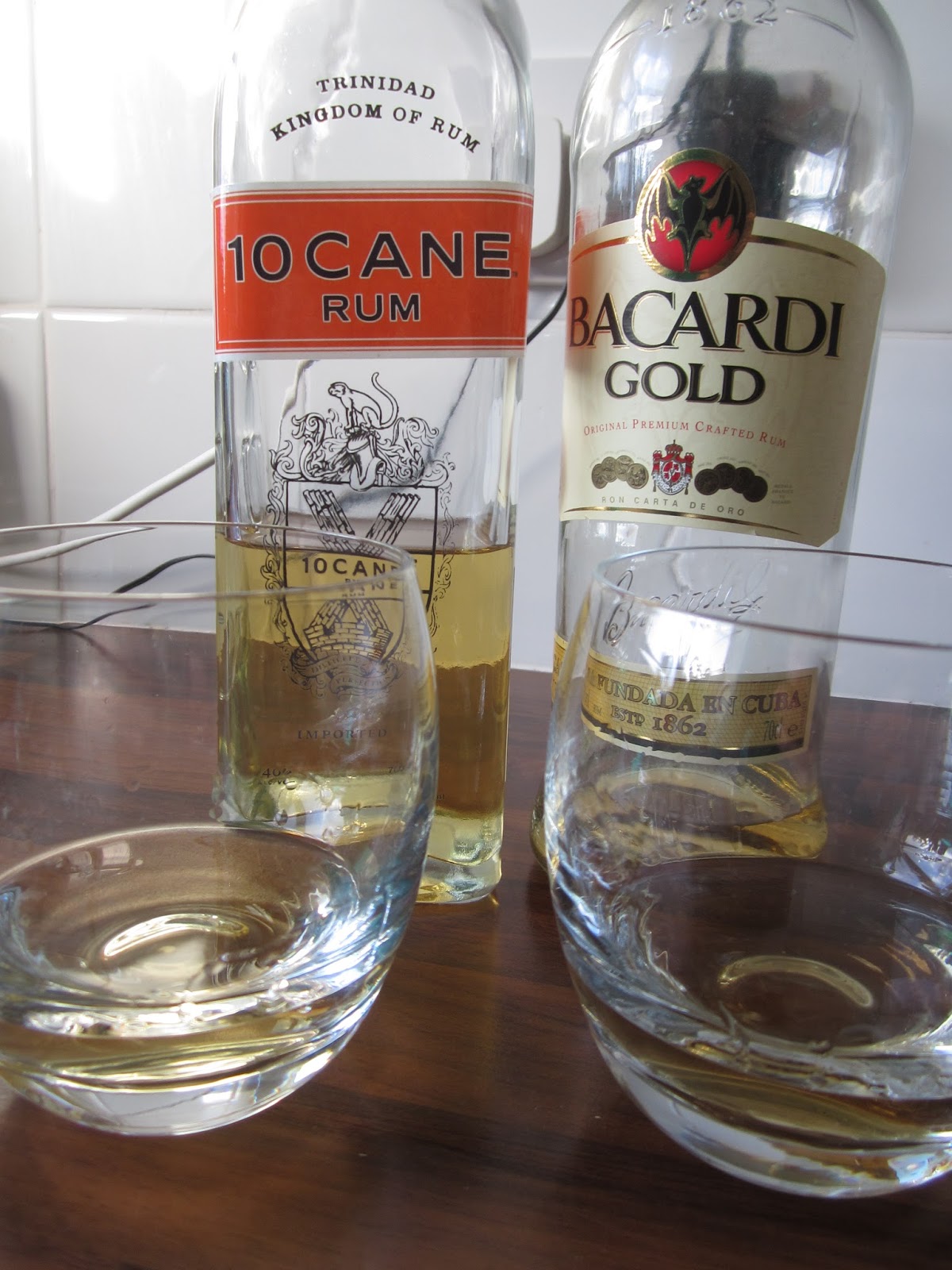 Drink it How You Like it Bacardi Gold vs 10 Cane