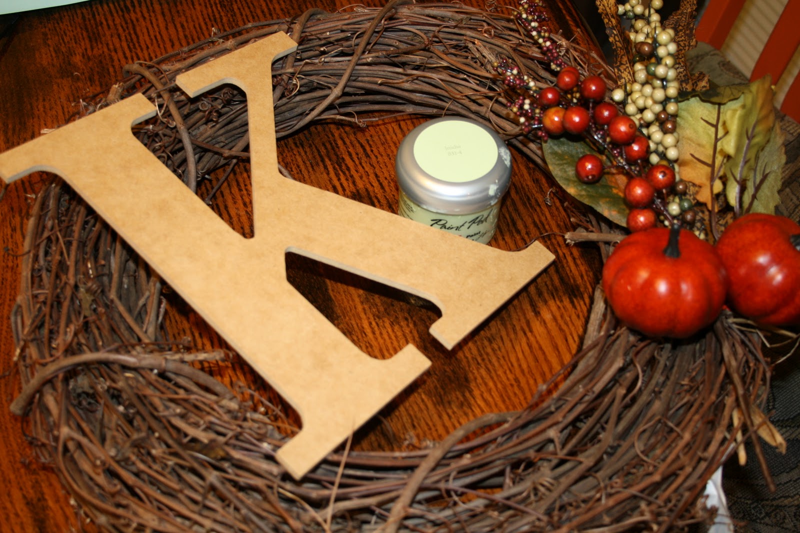 Redefining C "K" Fall Wreath