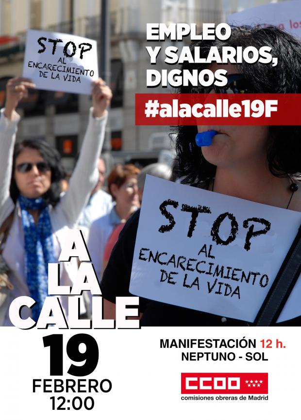 19 febrero Manifestación