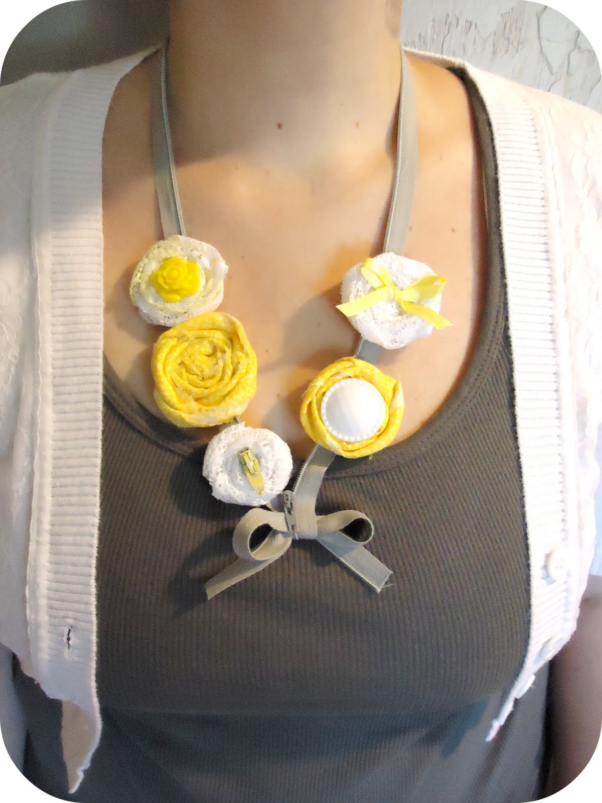 McKell's Closet Zipper Necklace Tutorial