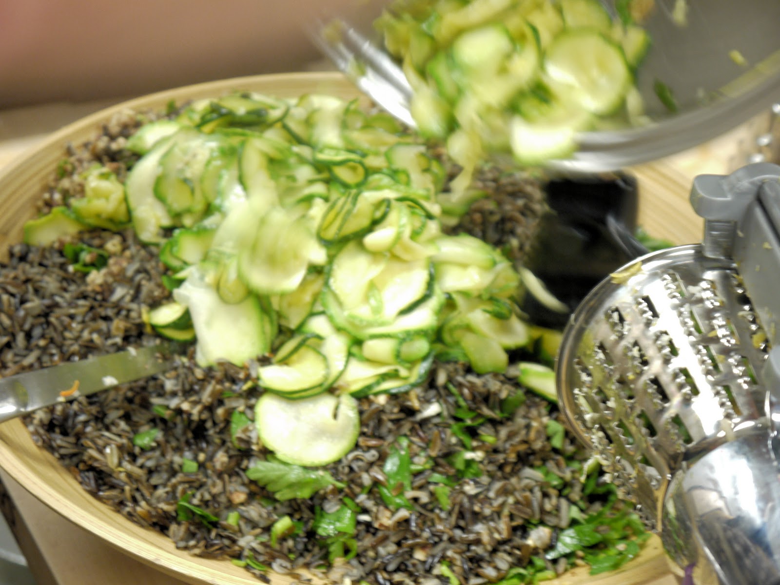 Wild Rice & Zucchini Salad Foodture Cooking for a Healthy Future