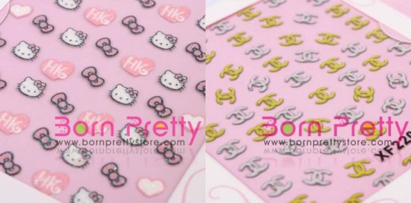 FREE] Hello Kitty Nail Art Stickers at BornPrettyStore  Memorable Days :  Beauty Blog - Korean Beauty, European, American Product Reviews.