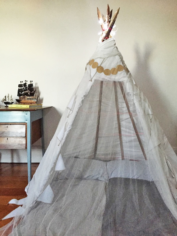 THE INDIGO CREW Creative living with kids HOW TO MAKE A NOSEW TEEPEE