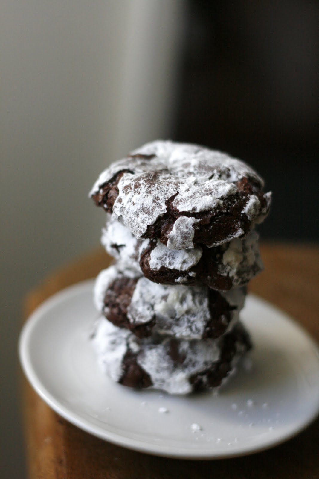 Indigo Scones GlutenFree Chocolate Fudge Crinkle Cookies
