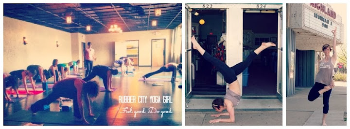 Rubber City Yoga Girl