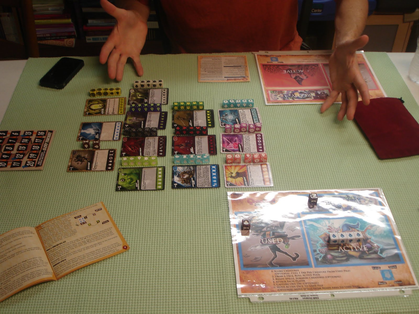 magehammer's Gaming Table Quaked by Quarriors!