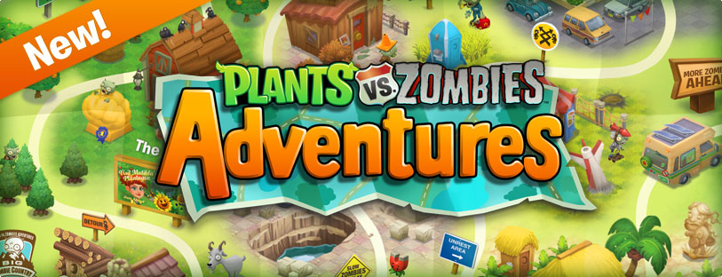 plants vs zombies adventures flash