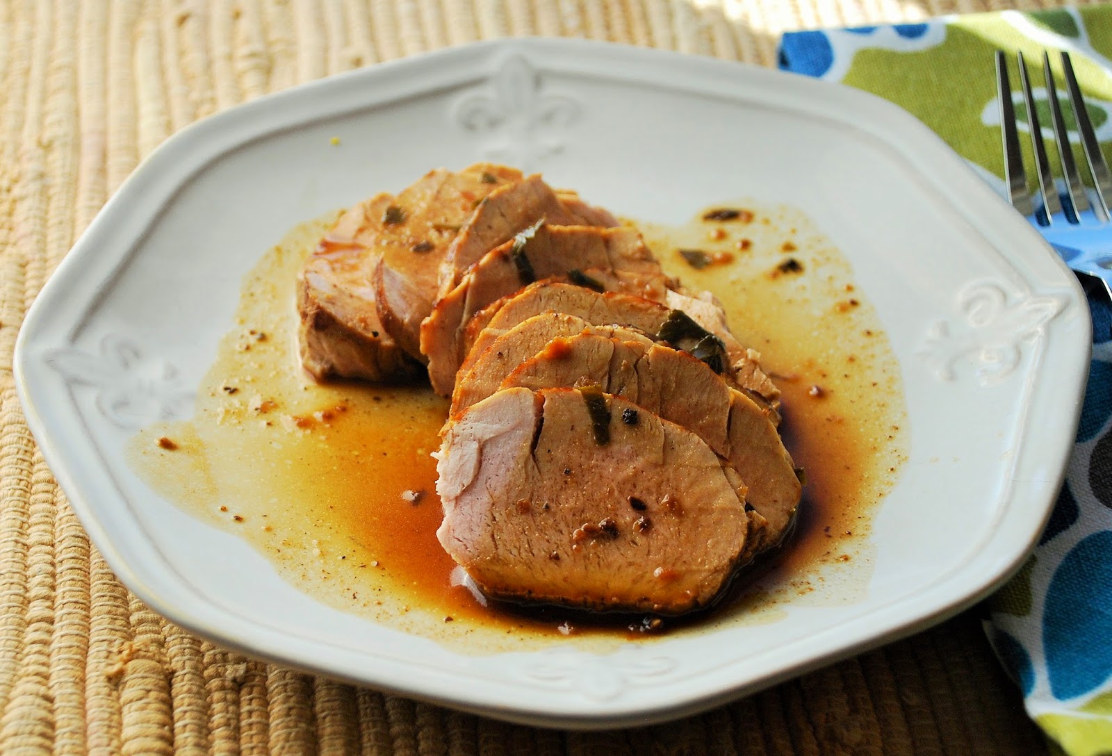 Everyday Insanity... Pork Tenderloin with Pan Sauce