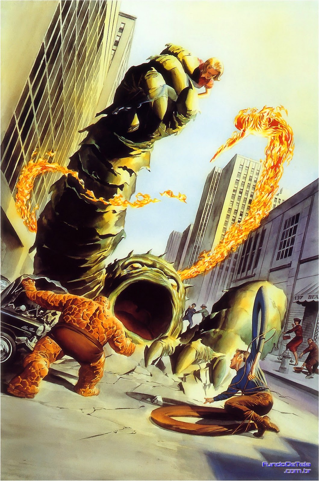 fantastic four alex ross full circle fantastic four alex ross full circle