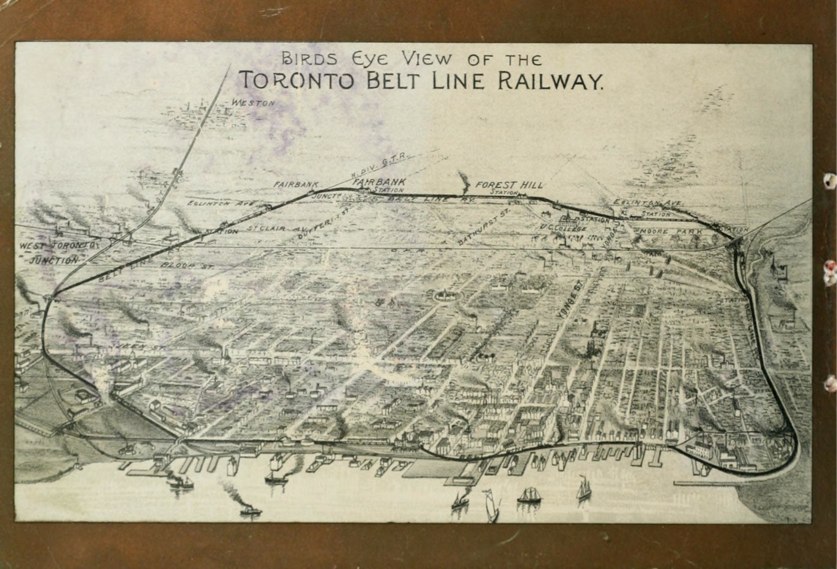 Historical Maps of Toronto 1892 Map of Toronto & Suburbs Shewing the